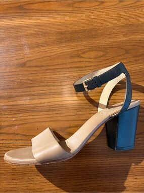 Chloé leather block heel sandals